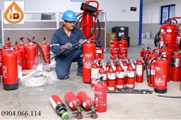 3 Nạp sạc Bình chữa cháy